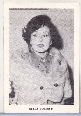 bnk cld Calendar 1982 - Stela Popescu foto