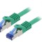 Cablul Patch S/FTP 6a 3m LSZH Verde 26AWG