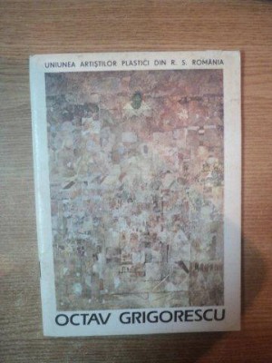 OCTAV GRIGORESCU EXPOZITIE OCTOMBRIE 1989 - SALA DALLES foto
