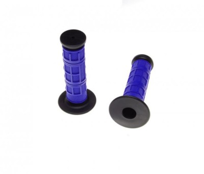 Mansoane moto WM, lungime 124 mm, culoare albastru/negru Cod Produs: MX_NEW AB32883 foto