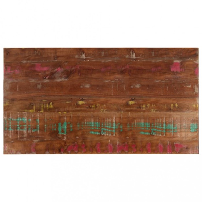vidaXL Blat de masă, 110x60x3,8cm, dreptunghiular, lemn masiv reciclat