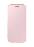 Husa Samsung EF-FA320PPEGWW Neon Flip Cover roz deschis pentru Samsung Galaxy A3 (SM-A320F) 2017