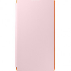 Husa Samsung EF-FA320PPEGWW Neon Flip Cover roz deschis pentru Samsung Galaxy A3 (SM-A320F) 2017