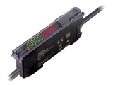 Senzor amplificator fibră optică OMRON E3X cu cablu 2m