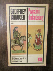 Geoffrey Chaucer - Povestirile din Canterbury (trad. Dan Du?escu) foto