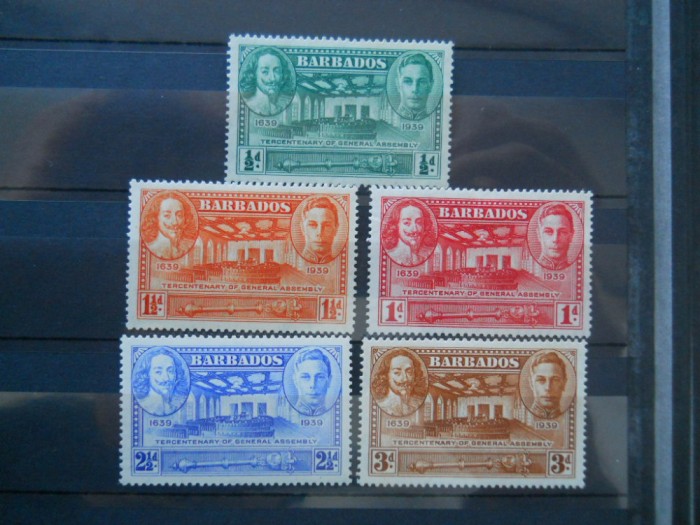 BARBADOS GEORGE VI MH