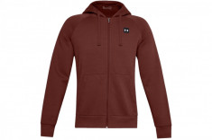 Hanorace Under Armour Rival Fleece FZ Hoodie 1357111-688 maro foto