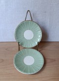 Lot de 2 farfurioare portelan Villeroy&amp;Boch