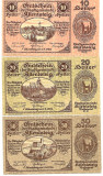 ! AUSTRIA - LOT COMPLET NOTGELD ALLENTSTEIG 01.05.1920 - UNC / CELE DIN IMAGINE