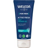 Gel de Dus Weleda Men 200ml - Natural, Vegan, Pentru Barbati, Curatare Blana