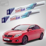 Cumpara ieftin Ștergătoare Toyota Corolla E15 Sedan 2006-2016 | Set Față Hibrid &ndash; TeamCar&reg;