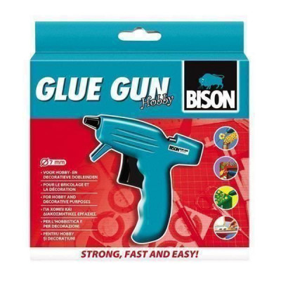 Pistol de lipit la cald pentru decorațiuni BISON Glue Gun Hobby foto