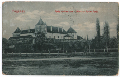 1910 - Fagaras, cetatea printului Apaffy (jud. Brasov) foto