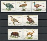 Cuba 1970 1629/35 MNH - Vanatoarea: animale, pasari, fauna, Nestampilat