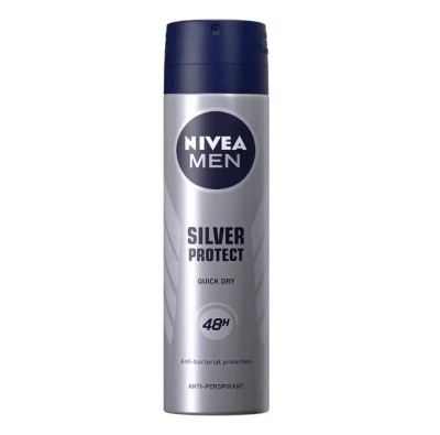Deodorant spray Nivea Men Silver Protect, 250ml foto