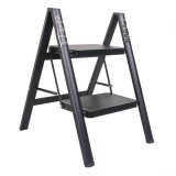 Scara pliabila din metal, cu 2 trepte, maxim 150kg / ZTS 8185