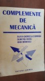 Complemente de mecanica- Silvia Gabriela Ciumasu, Dumitru Vieru