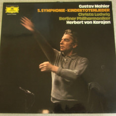 MAHLER - Simfonia Nr. 5 - 2 LP Viniluri Deutsche Grammophon Perfecte