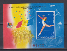 A 24 A EDITIE J.O.SEUL 1988 LP 1209 MNH foto