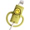 Protectie cablu usb flippy, din silicon, model 3, multicolor