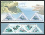 Guinea 2011 - Crocodili S/S 2v MNH, Nestampilat