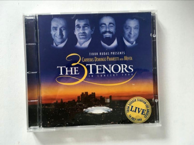 * CD muzica: The 3 Tenors In Concert 1994: Carreras, Domingo, Pavarotti foto