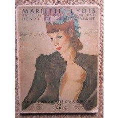Mariette Lydis Cinquante-cinq reproductions en h&eacute;liogravure noir et couleur Henry de Montherlant