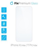 FixPremium Glass - Sticlă securizată pentru iPhone Xs Max &amp; 11 Pro Max