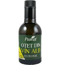 Otet din Vin Alb Aciditate 12% Bio 250 mililitri Pronat Cod: PRN19103 foto