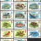 BERMUDA 1978-Viata marina-Pesti-pasari-Serie completa de 17 timbre