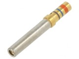 Pin Mamă Aurit Cupru 0,2-0,6mm2 24-20AWG Vrac, TE Connectivity