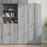 VidaXL Dulap &icirc;nalt, gri sonoma, 45x42,5x185 cm, lemn compozit