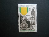 CN 1952 SERIE COLONII FRANCEZE AFRICA OCCIDENTALA