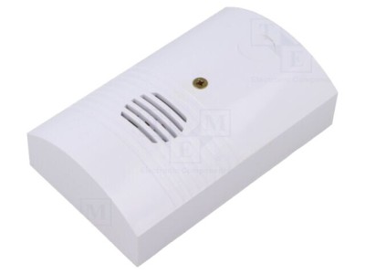 Semnalizator electromagnetic alb 12-24V MPM 90dB foto