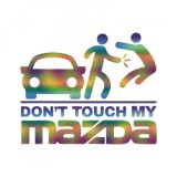 Cumpara ieftin Sticker Mazda Don t Touch My
