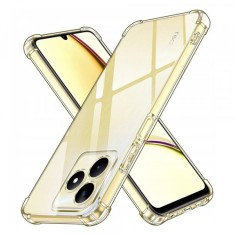 Husa pentru Realme Note 50 / C51, Techsuit, Shockproof Clear, Transparenta foto