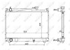 NRF 53882 Radiator, racire motor