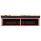 VidaXL Dulap TV de perete, multicolor, 80x30x22 cm, lemn prelucrat