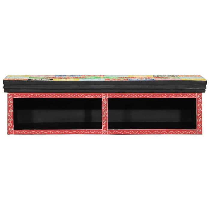 vidaXL Cabinet TV cu raft Multicolour 80 x 30 x 22 cm Lemn compozit
