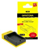 Patona Slim USB-C incarcator pentru Canon LP-E5, EOS 1000D, 450D, 500D