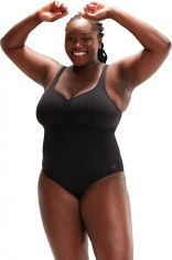 Costum de baie intreg Speedo Shaping Aquanite pentru femei, full body, negru, FR 48 - OUTLET