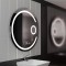 Oglinda LED Rotunda, 70cm, Visio MotionGlow Marcello, Sistem Dezaburire, Ceas &amp; Termometru, Lupa Cosmetica, Dimabila ModernLight Concept