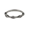 Inel argint 925, molecula cu zirconii m53