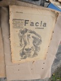 Facla literară - nr 4, 22 februarie 1923