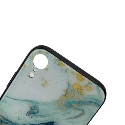 Husa protectie pentru apple iphone xr soft acryl tpu marble model 1 foto