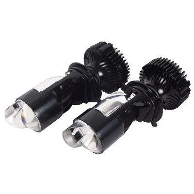 Set 2 Becuri Auto H4 A7 Canbus 2 Faze 30000lm Set temperatura 6000K foto