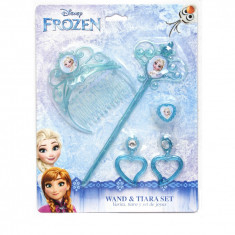 Set Frozen, Bagheta + diadema + accesorii Frozen foto