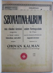 Szonatina-Album und andere Vortragsstucke fur Piano aus des klassischen Werken der Jugend-Literatur &amp;ndash; Chovan Kalman foto