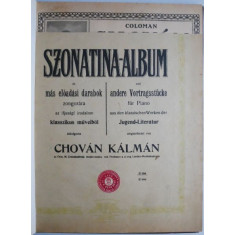Szonatina-Album und andere Vortragsstucke fur Piano aus des klassischen Werken der Jugend-Literatur &ndash; Chovan Kalman