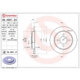 Disc frana spate BREMBO 08.4931.21